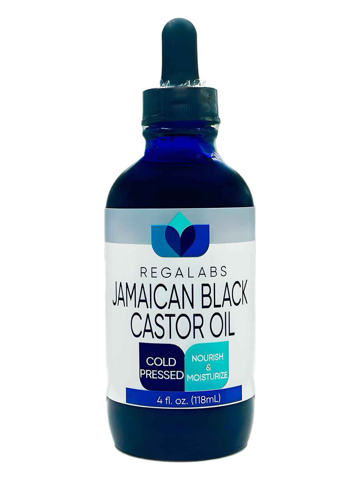 Organic Jamaican Black Castor Oil Glass